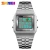 Import SKMEI 1338 Mens Multi function Sport Watch Stainless Steel Water Resistant Digital Wrist Watch from China