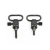 Import SLM0030--2pcs Sling Swivels for Gun Or Rifle Slings Sports Hunting Black from China