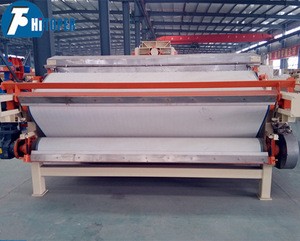 Slurry dehydration separator machine manufacturer made the belt filter press