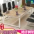 Import Small office conference table  Modern design multifunctional conference office square long desk from China