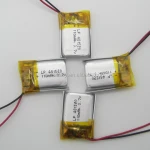 Small Rechargeable Lithium polymer battery 582528 400mAh 3.7V