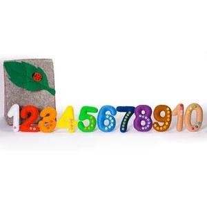small size diy kids felt math educational toys for game