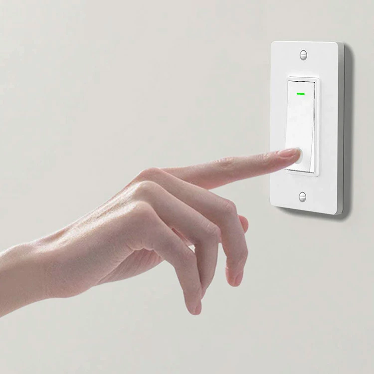 Smart Switches Work With Wifi,Siri Google Alexa Ewelink APP Voice Control Touch Life Light Smart Wifi Switch Manufacturer