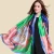 Soft Feeling Beautiful Design Custom Chinese Foulard Silk Scarfs For Women Stylish