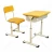 Import Solid Wood Foldable Table Top Student Single Desk Chair in Classroom from China