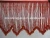 Import Source factory wholesale beaded fringe with ribbon tape for home decor, chiffon fringe, bead dangles from China