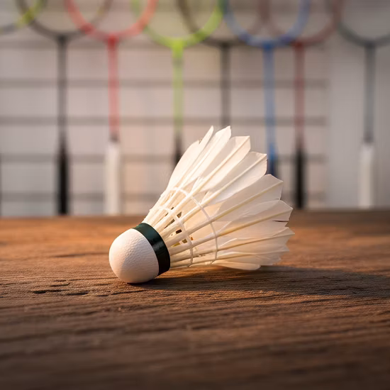 Durable Goose Feather Badminton, Stable, Match &amp; Training Use