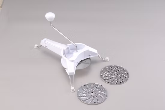 Kitchen Multi Rotary Grater Shredder W/5 Stainless Steel Blades