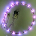 splendid rechargeable waterproof shoe lamp as shoe material that change color