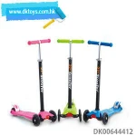 Sport Car Toys Four Wheel Scooter With Light Pu Wheel Adjustable Height Skate Board Ride On Car For Kids