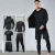 Import Sports Suit Mens Quick-drying Suit High-elastic Five-piece Basketball Running Fitness Training Suit from China