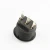Import Sptt 3pin On-off-on 6a 250v Ac T85 Ce Panel Mount Round 20.2mm Snap-in Black Boat Lamp 3 Way Rocker Switch from China