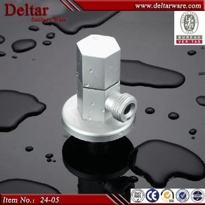 Square brass angle valve make in China, toilet angle valve for sale, bathroom accessories