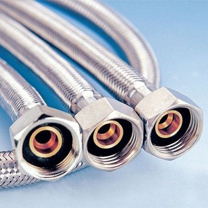 ss wire braided flexible hose for kitchen faucet