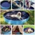 Import Ss24 New Design Foldable Pool Collapsable Dog Kids Pet Pool Bathing Tub Swimming Pool for Dogs Cats and Kids from China