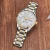 stainless steel 5atm water resistant quartz watch