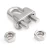 Import Stainless Steel /Carbon Steel Wire Rope Cable Clamp/Clip DIN741 DIN1142 from China