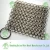 Import Stainless Steel Chain Mail Scrubber Ring Mesh from China