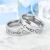 Import Stainless Steel Ring Wholesale Fashion His Crazy Her Weirdo Couple Jewelry Silver Stainless Steel Ring from China