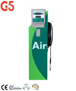 Standing Air Inflator Electrical All G5 Coin Operated Tyre Inflator Digital Air Compressor Out Door Gas Station Water Proof Lock