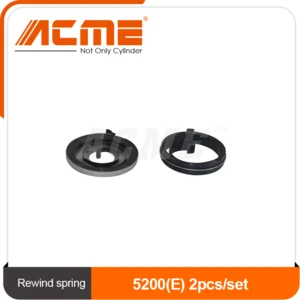 starter rewind spring 5200 (E) 2pcs/set wide one iron shell cover chainsaw parts steel spring