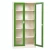Import steel filing cabinet file closet 2 swing glass door office furniture metal storage cabinet schools other metal furniture from China
