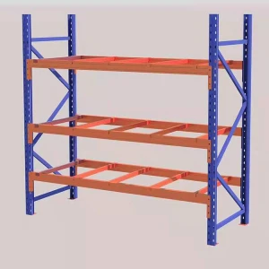 Steel structural high bay racks single deep high density steel pallet shelving heavy duty warehouse racks