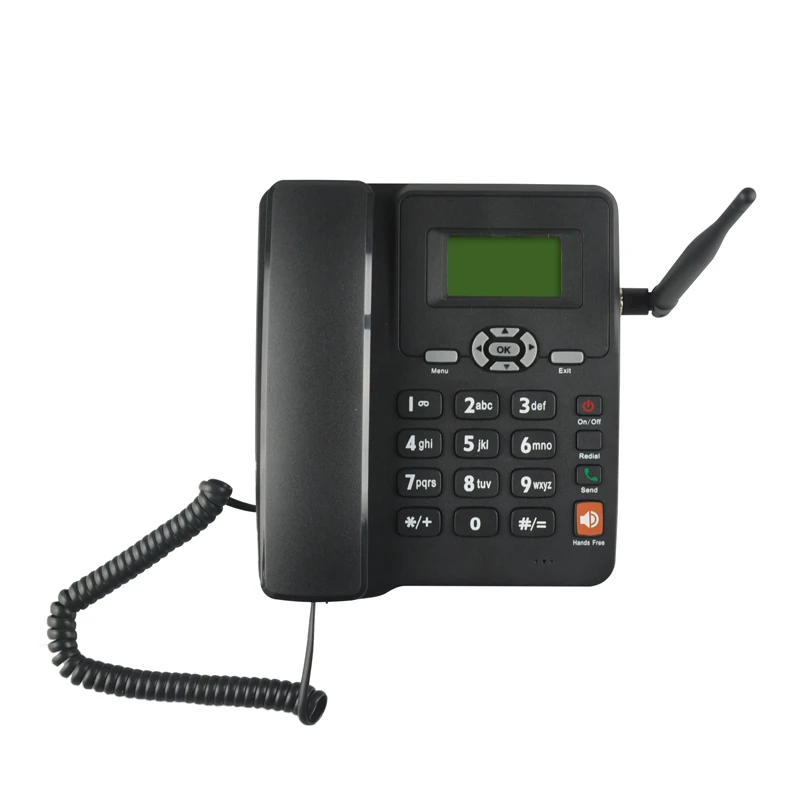 stock!! single sim gsm fixed wireless desk phone table phone telephone with fm