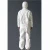 Import STOCK Waterproof Disposable Non-woven coverall protective suit with cap from China