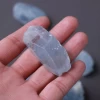 Stone Blue Celestite Tumbled Chips Healing Jewelry Atural Crystal Crushed Stone Making Home Decor or Fish Tank Stone Love Hot
