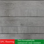 Stone Plastic Core Artificial Click Wood Texture Vinyl waterproof Plank SPC Flooring