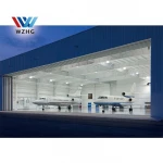 Storm-Proof Anticorrosive Good Bearing Modular Steel Structure Private Airplane Hangar