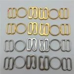 Strap Adjuster Underwear Accessory Coated Bra Metal Ring And Slider