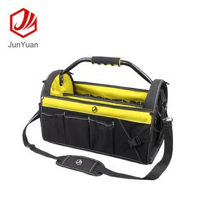 Strong 1680D Polyester High Quality Open Tote Tool Bag Large