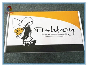 Strong Wax Coated fish packaging box