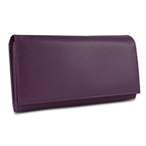 stylish accessory  - Halo Women&#39;s Hack-Proof Power Wallet 3000 w/ RFID Protection (Purple)