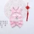 Import summer girls plum blossom children tang suit jacquard cotton girls Chinese traditional clothing children clothes girls from China