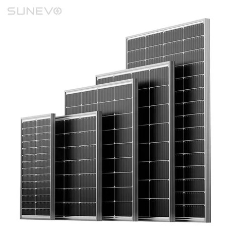 Sunevo Mini Solar Panels 12V 50W 100W 150W 200W 250W 300W Small Solar Panel Power Output