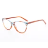 SUNNY Popular Eyewear CE China Wholesale Cat Eye Glass Eyeglasses Spectacle Optical Frame Modern Design Italy Frames