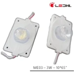 Super bright Good price 4 years warranty injection led smd module 3W LED module with lens