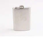 Superior quality low capacity 8oz portable mini stainless steel hip flask