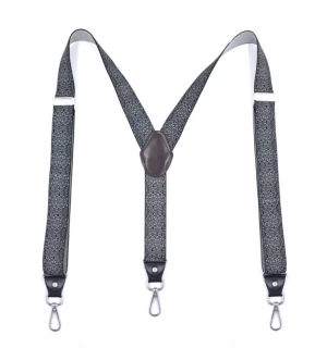 Suspenders for Men Adjustable Suspenders with Elastic Straps Y-Back