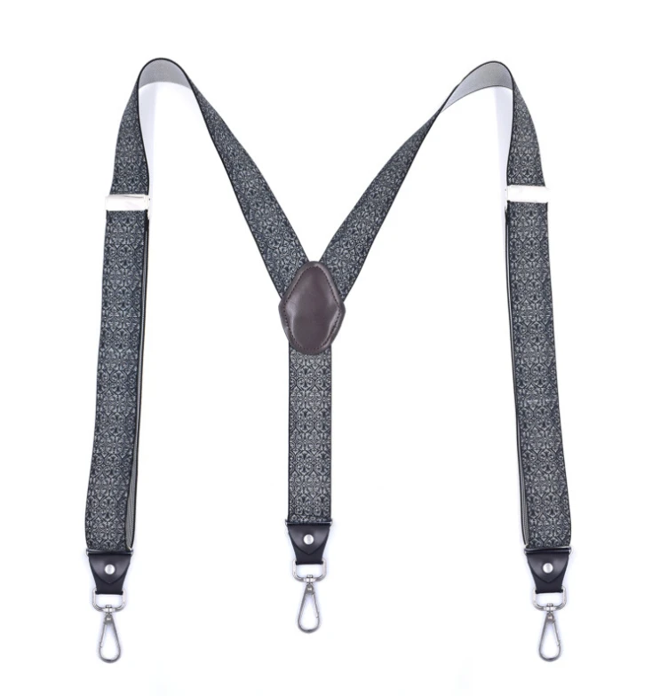 Suspenders for Men Adjustable Suspenders with Elastic Straps Y-Back