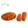 Sweet healthy snacks vegetable dried carrot chips