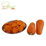 Sweet healthy snacks vegetable dried carrot chips