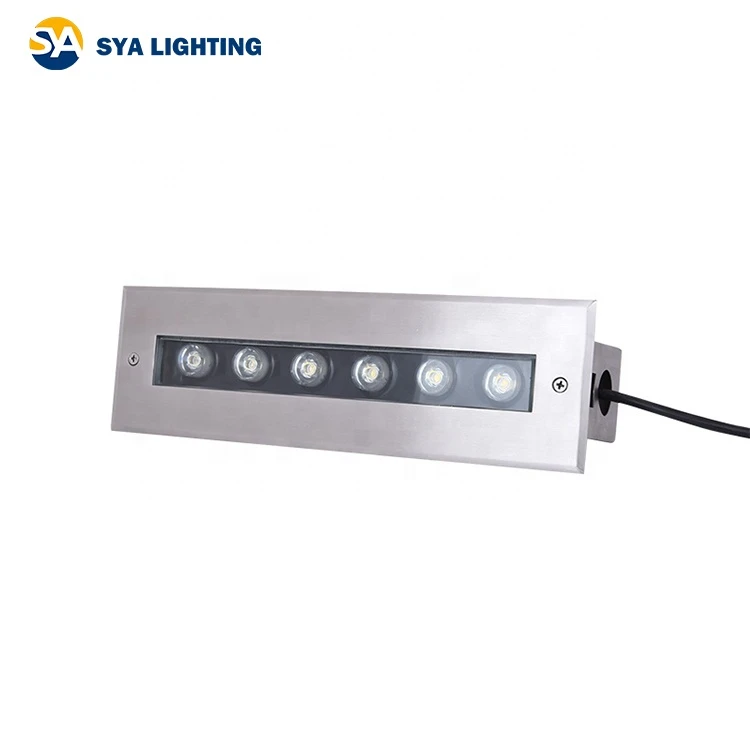 SYA-204  Stainless Steel IP 68 Led underwater light manufacturer 12v recessed pool light