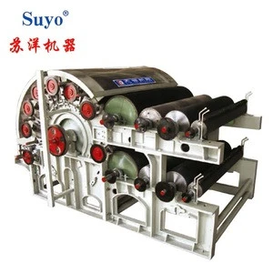 TCSL-1230 Chinese Nonwoven Machinery Single-cylinder Double-doffer Carding Machine
