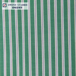 Tencel cotton blended interwoven fabric strip dress fabric
