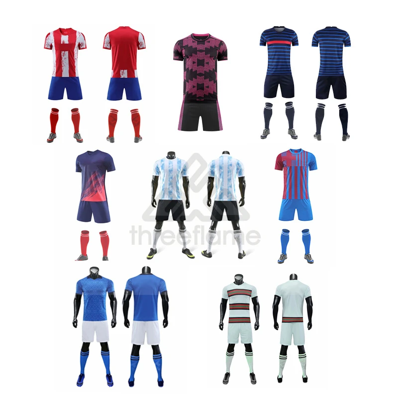 Thailand Quality 2021 2022 Soccer Jersey Custom Team Football Shirt