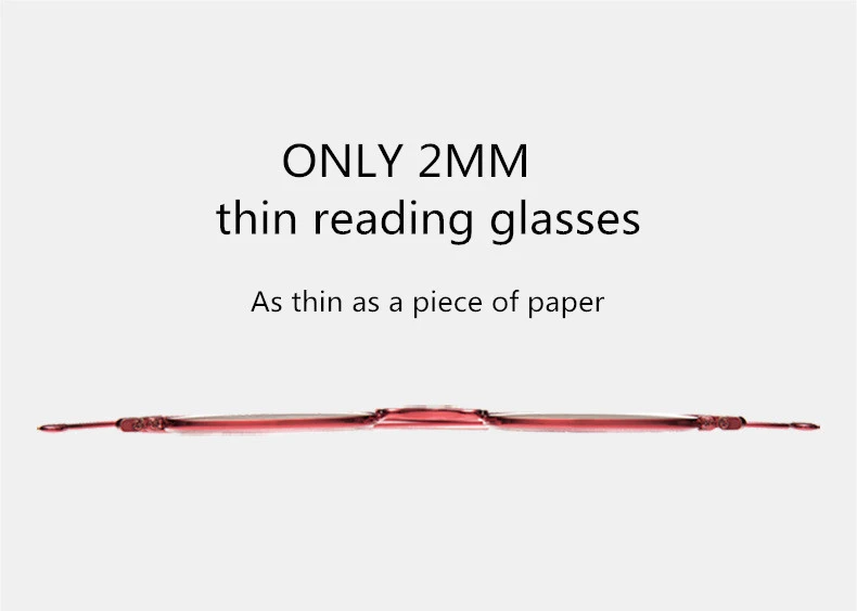 thin as a piece of paper multi focus progressive  metal full rim foldable anti blue light blocking reading  glasses
